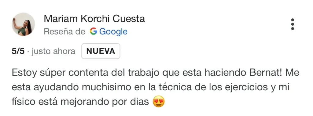 Reseña de cliente 3
