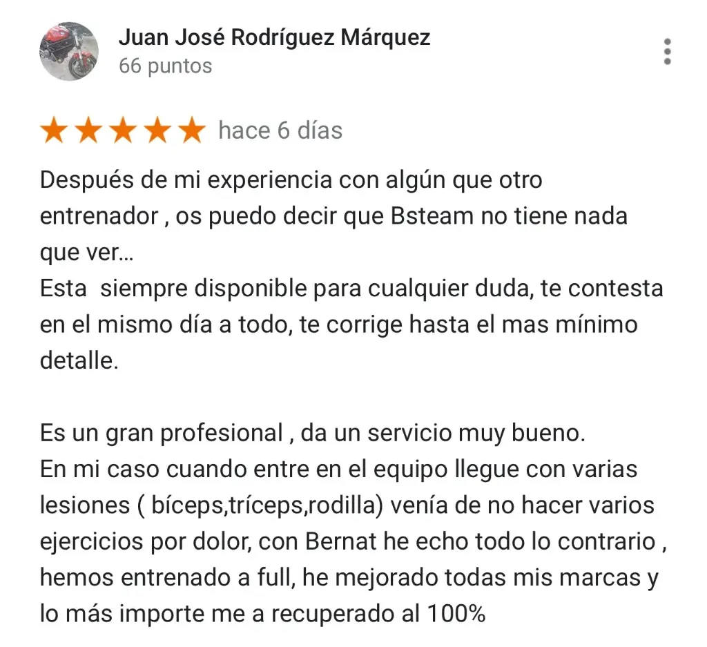 Reseña de cliente 7
