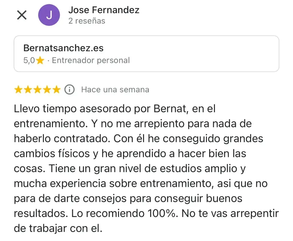 Reseña de cliente 8