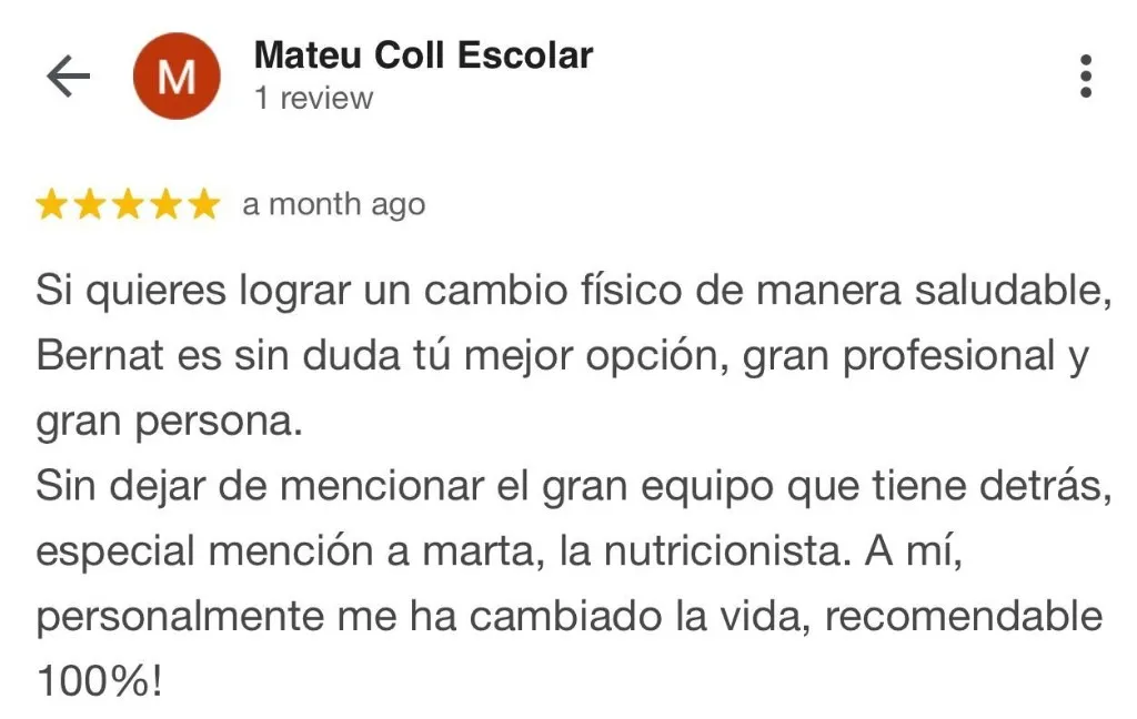 Reseña de cliente 12