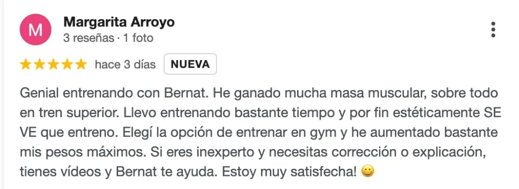 Reseña de cliente 37